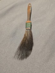 Antique Mack 1 Squirrel Hair Pinstripe Moulding Paint Brush 4.5″