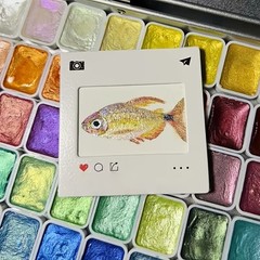 60 Colors Watercolor Painting Set For Children Adults Art Paint Complete Kit APR
