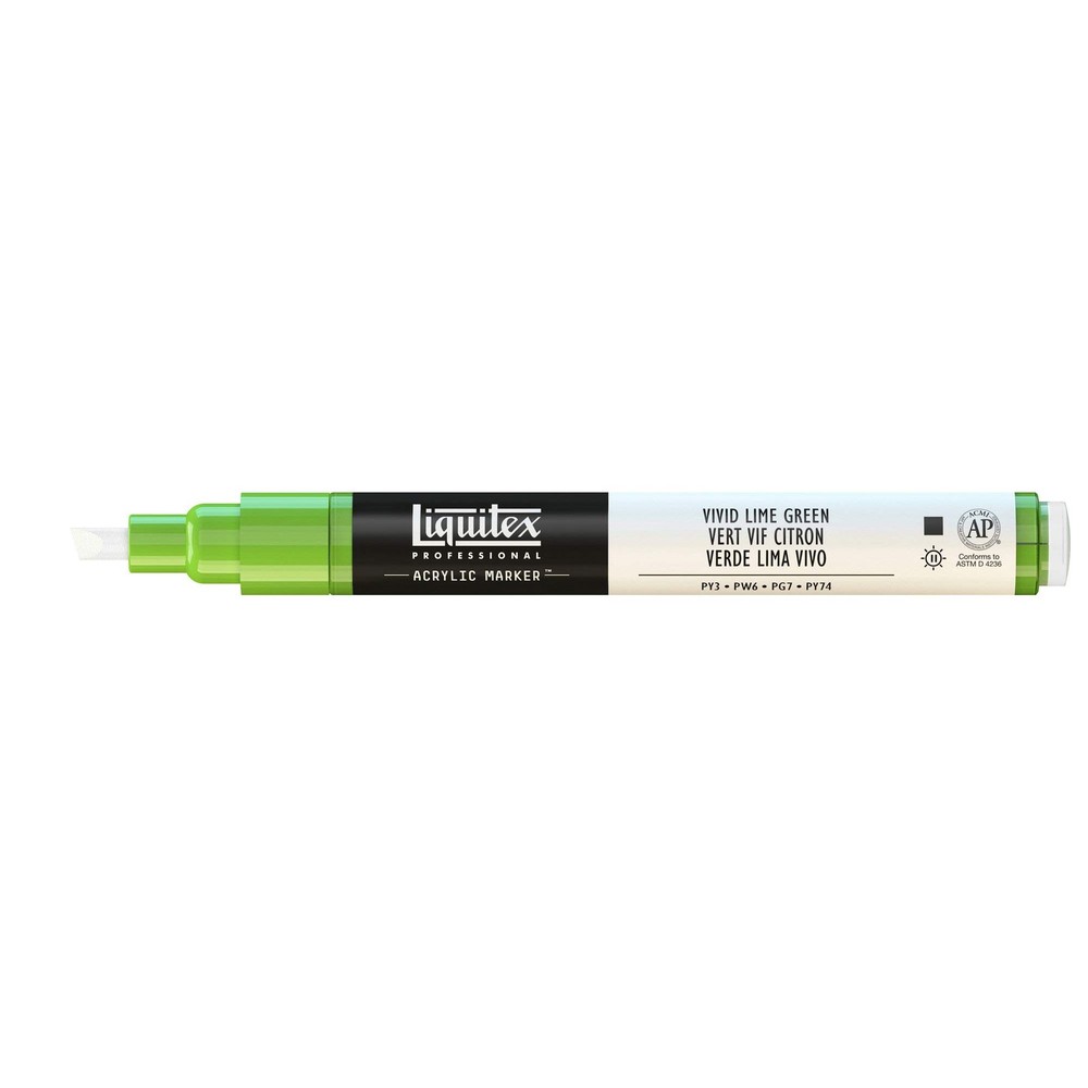 Professional Fine Paint Marker, 8mm, Vivid Lime Green