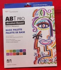  Tombow ABT Pro Marker Sets of 12 – Basic Palette New