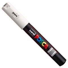 – Ultra Fine to Fine Paint Marker Pens Set – PC-1MR, PC-1M, PC-3M – White Ink…