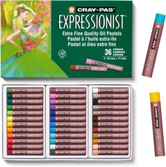 NEW! Cray-Pas® Expressionist Oil Pastels 36 Colors- Sealed, Unopened Box