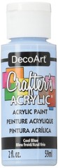 DCA763 Crafters Acrylic Paint 2 Ounce Cool Blue Art Craft Canvas Supply