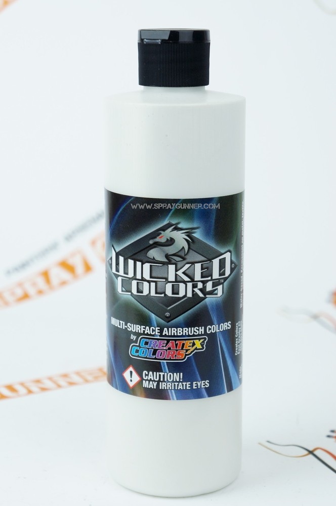 Createx Wicked Colors W301 Pearl White 16oz water-based universal airbrush paint