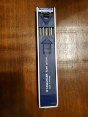 NEW Staedtler Mars Carbon HB Lead 12 Count X 2mm