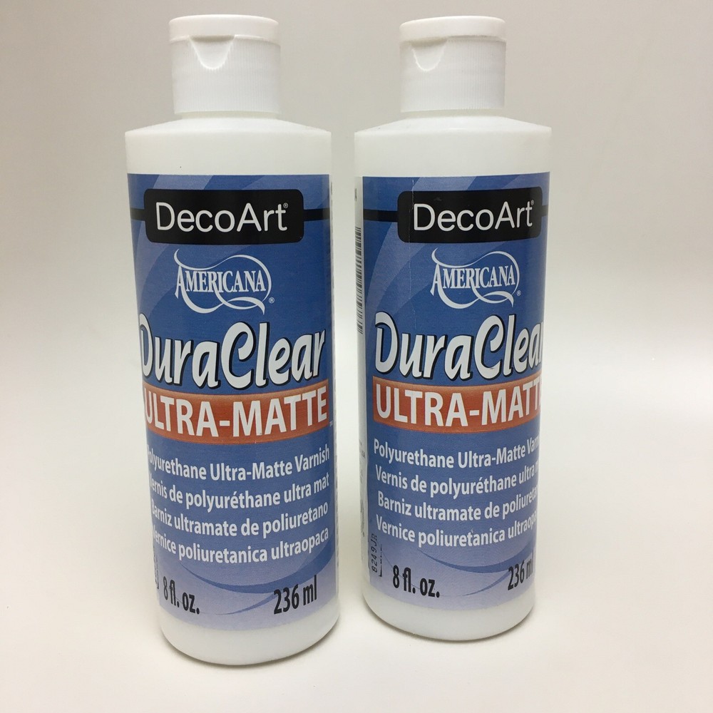Deco Art Americana DuraClear Ultra Matte 8oz Bottle, Pack of 2