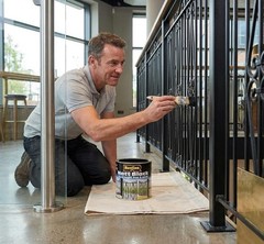 Matte Black Paint, 250ml Can for Versatile Interior and Exterior Designs