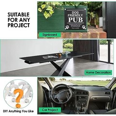 ABS Plastic Sheet 1/8″ x 36″ x 24″ Black Rigid Thermoplastic Board DIY Crafting