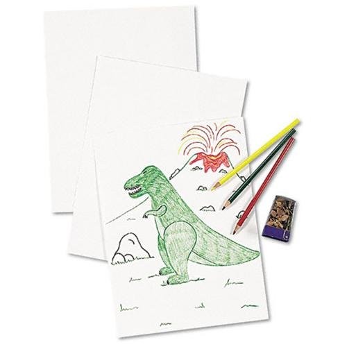 Pacon 4748 Drawing Paper 18″ x 24″ 500 Sheets White 47 lb