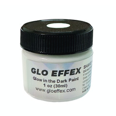 Phosphorescent Glow in the Dark Paint – White