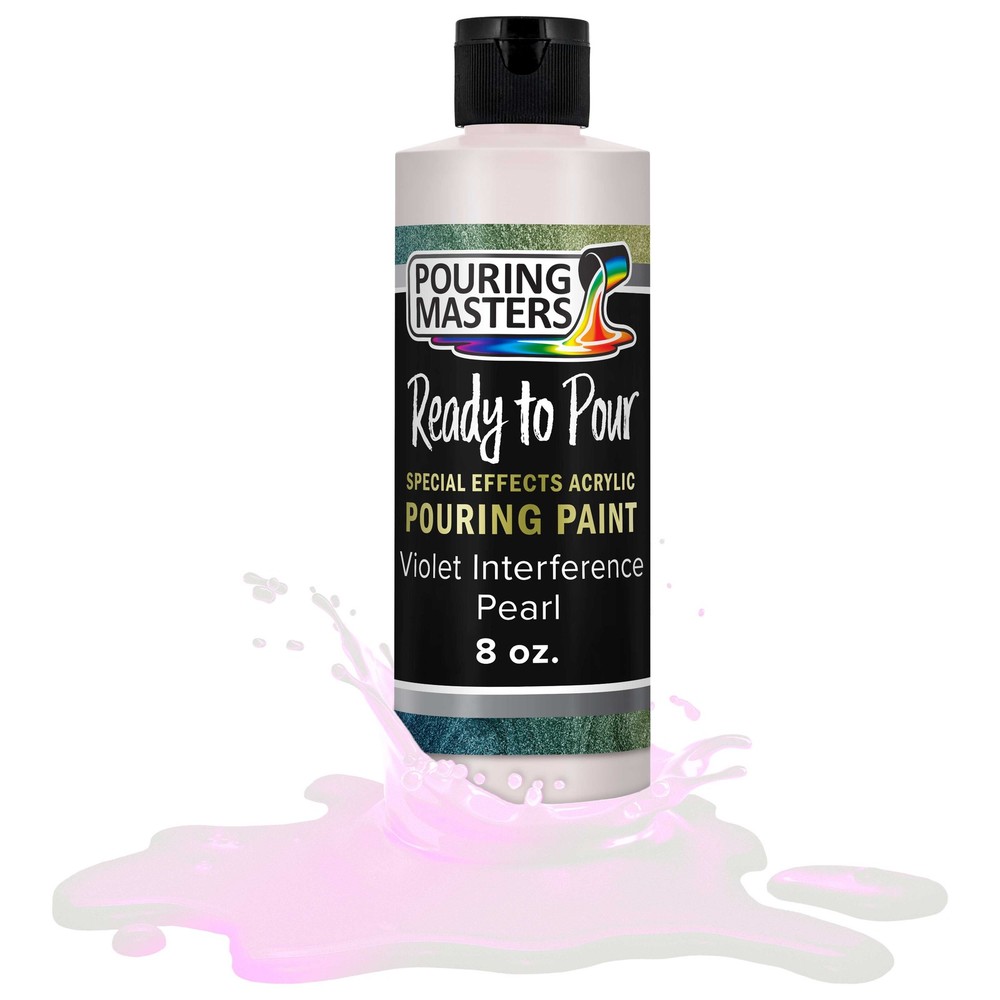 Violet Interference Pearl Special Effects Pouring Paint – 8 Ounce Bottle