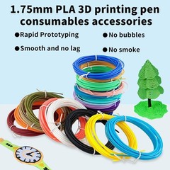 3D Printing Pen Set 3D Drawing Pen with Led Display 12 Color Filament Kid Gifts