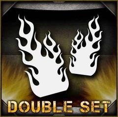 Flames 15 Airbrush Stencil Template Airsick