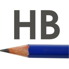 Lyra 12 Groove Graphite Triangular Robinson Pencils D: 6.8 mm Lead:2 mm Grade HB