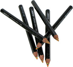 Magic Jumbo Colored Pencils Multicolor 5 Pack Blister Art Drawing School Kids