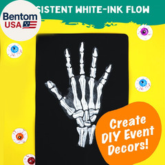 Extra Fine Tip White Chalk Markers (4 Pack 1Mm Point) Chalk Pens – White Dry Era