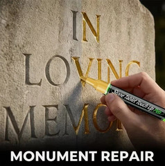 Tombstone Marker Pen for Restoring Faded Grave Inscriptions Stone Touch-up Pens.