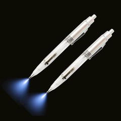 Sluswallow 2Pcs LED DIY Diamond Picture Pen with Light, Large, Clear