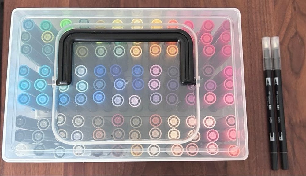 Tombow ABT Pen 108 Color Set with Case