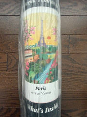 NIP THE PAINT ANYWHERE PARIS Paint by Numbers Kit Sealed Complete Kit 16″x20″