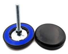 Snap-On Happy Sliders for Carpeting, Set of 4, Multiple Colors Available