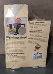Krylon Stone Craft Textured Kit White Onyx Crafting Home Decorating