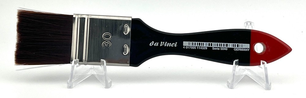 Da Vinci: Series 5040 – 30mm Short Handle Flat Wash Paint Brush MADE IN GERMANY