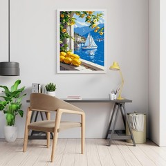 Paint by Numbers for Adults Beginner, Lemon Adult Paint by Number Kits on Canva.