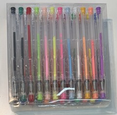 48-count gel pen set with assorted colors for drawing, sketching, and art design