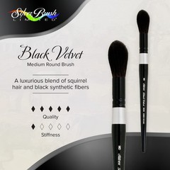 Silver Brush Limited 3025SM Jumbo Round Wash Brush for Watercolor, Size Mediu…