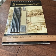 Conda Pencil Sketching Set NOS Gift Prop Art Artist Pencils