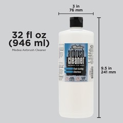 Medea Airbrush Cleaner 32 Oz – Ready-to-use Solution For Air