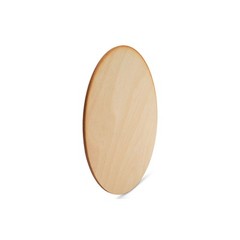 Unfinished Wood Circles, 4 x 1/8 inch Discs with Rustic Dark Edges | Woodpeckers