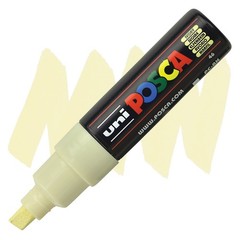 Posca Markers, Paint Marker, Ivory, 8K, Broad Tip, Opaque Ink, Acrylic, Cream