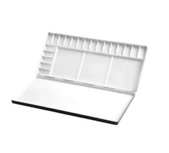 HEUNG IL Aluminum Watercolor Paint Palette 20 Well No. 420 Metal / 303 x 137 mm