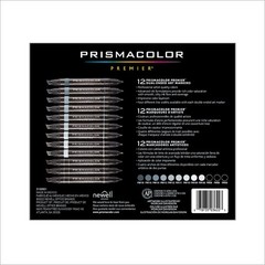 Premier Double-Ended Art Markers, Fine And Chisel Tips, Cool Grey, 12 Count -…
