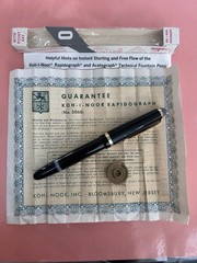 Vtg Koh-I-Noor Rapidograph 3060 No. 0 Technical Drafting Pen Germany Unused