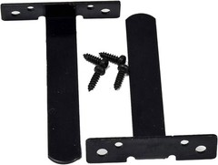 Durable EZ Easels 2 Pack Black Anodized Steel 11×14 Display Stands