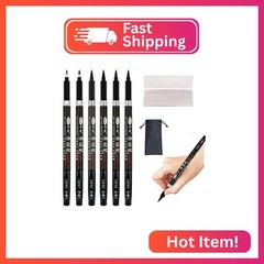 Rilanmit Calligraphy Pens Set for Beginners, Hand Lettering Pens Brush Drawing M