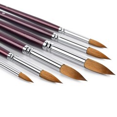 Kolinsky Watercolor Brush Set Pure Kolinsky Sable Hair Pointed round Art Paintbr