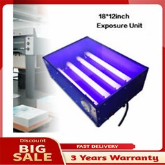 60W Screen Printing Exposure Unit 18″x12″ Silk Screen Printing Machine UV Light