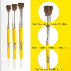 Sdanart Pastel Smoothing Paint Large, Multicolor（yellow and White）