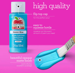Pintura acrílica 2oz color amarillo brillante multiuso manualidades, Nuevo