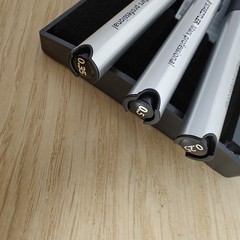 STAEDTLER Mars Technical Pen Set 712C305 0.25mm 0.35mm 0.5mm Black Professional