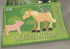 (6) NORCOM 40 Sheets 18″ x 12″ Manila Drawing Paper (1) Construction Paper NEW