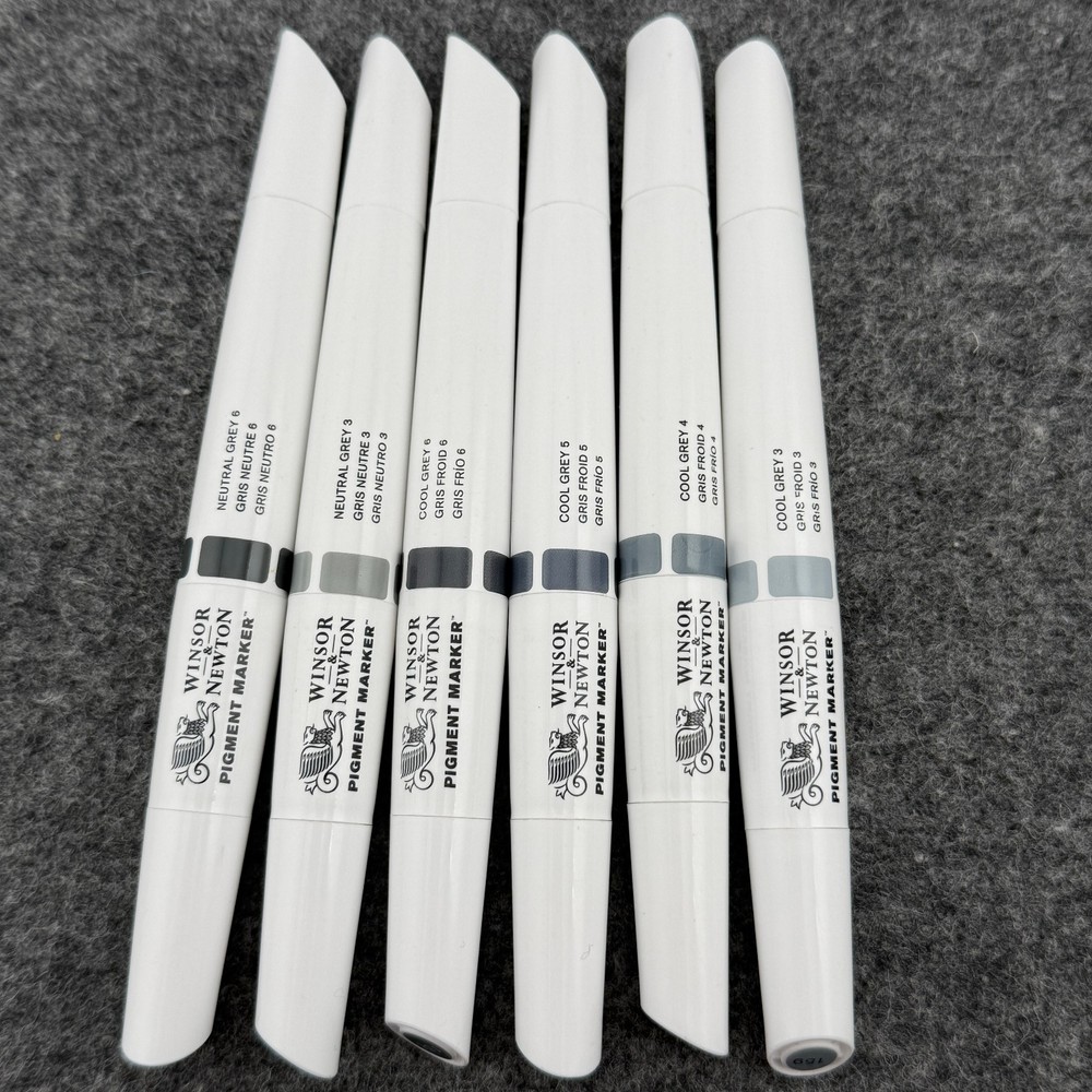Winsor & Newton Pigment Markers Sets – Unused – Choose Set! J