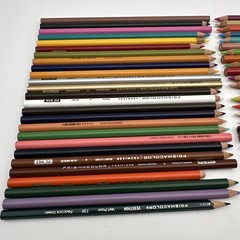 PRISMACOLOR Premier Pencils Lot Of 53, 11 New, 42 Used ~Short Is 6”. longest 7”