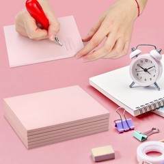 6 Pack 8″x6″ Pale Pink Rubber Stamp Carving Blocks Rubber Carved Brick Soft R…