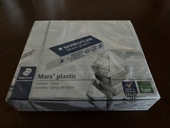 Staedtler Mars Plastic Eraser, White, Sealed Pack of 20