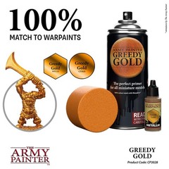 The Army Painter Colour Primer Greedy 13.5 Ounce (Pack of 1), Gold